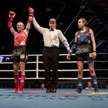 Muaythai athletes