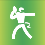 Icon of flag football competition