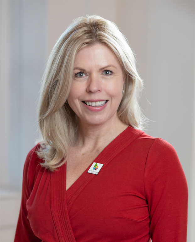 Photo of woman smiling at camera