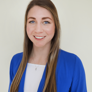 Photo of woman smiling at camera