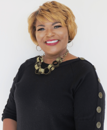 Photo of woman smiling at camera