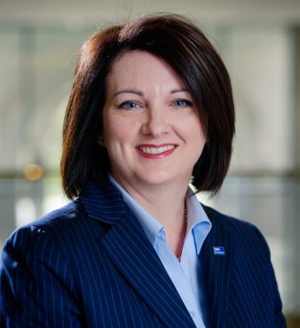 Photo of woman smiling at camera