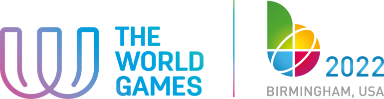 combined-horizontal-TWG+BMH2022 Photo of combined The World Games logo with the 2022 Birmingham, USA logo