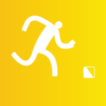 Icon of orienteering competition