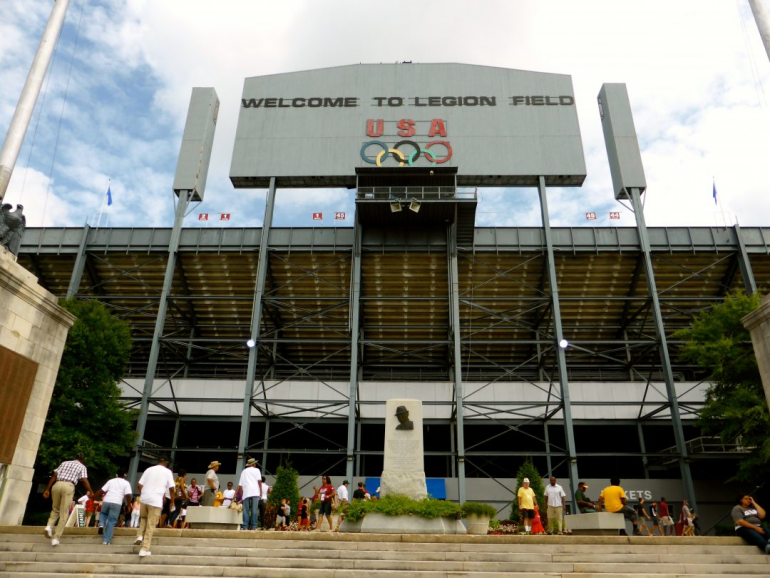Photo of Legion Field Sign
