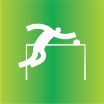 Icon of fistball competition