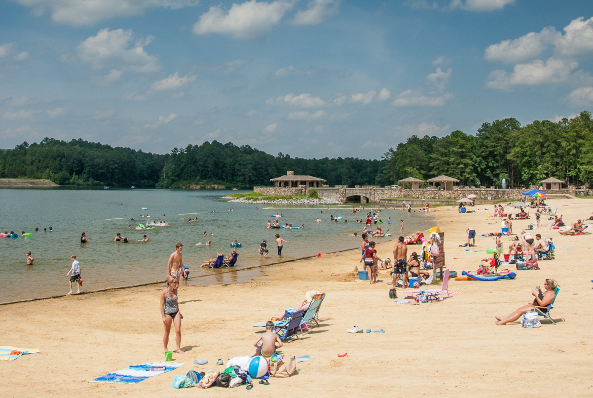 Beach Photo of beach with people
