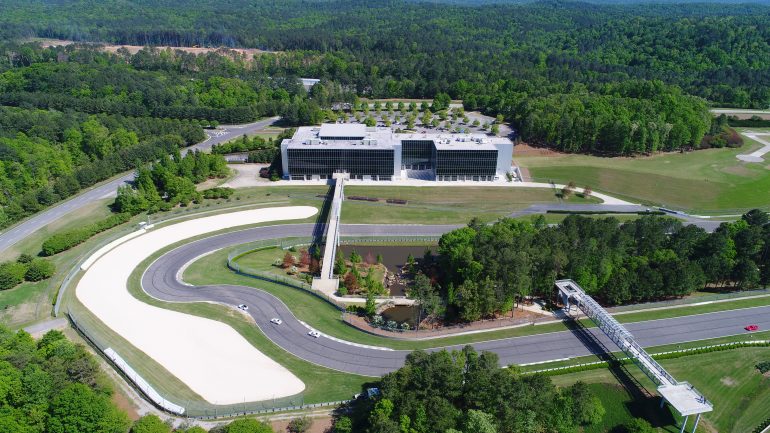 Aerial Photo of Barber Museum and Motorsports Park