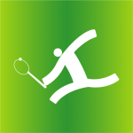 Icon of squash competition