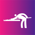 Icon of billiards competition