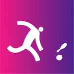 Icon of bowling competition