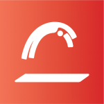 Icon of gymnastics competition