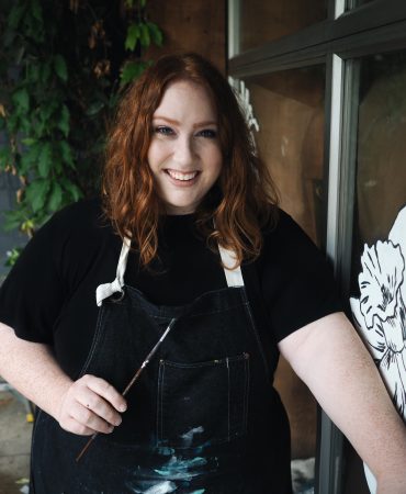 Photo of woman smiling at camera