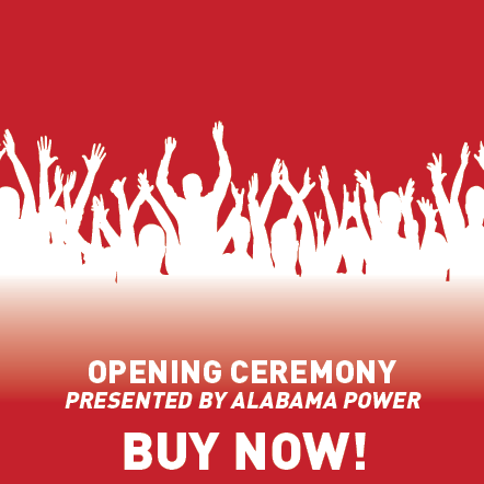 Photo advertising opening ceremony